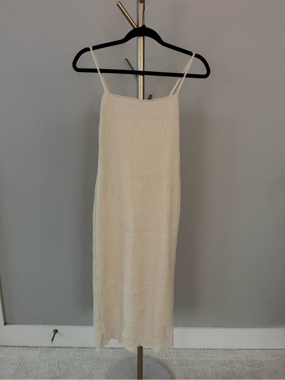 The Workshop Cream Midi Cocktail Dress